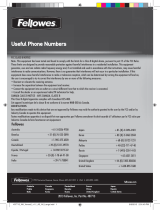 Fellowes 5734801 User manual
