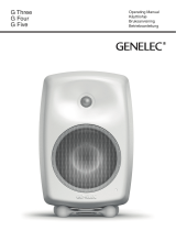 Genelec G Three Active Speaker Operating instructions