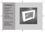 De Dietrich Modulating Timer thermostat User manual