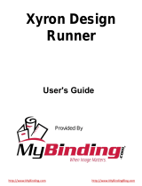 MyBinding Xyron Design Runner User manual