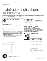 GE GLDT690DBB Installation guide