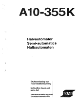 ESAB A10-355K User manual