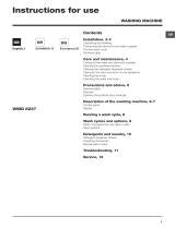 Whirlpool WMG 8237BS EU User guide