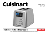 Cuisinart CPT-420 Owner's manual