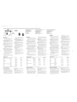 Black and Decker Appliances RC860 User guide