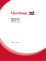 ViewSonic VA705-LED User guide