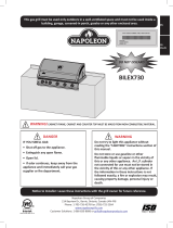 NAPOLEON BILEX605RBI Owner's manual