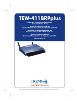 Trendnet TEW-411BRPPLUS Quick Installation Guide