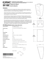 QSC SR-110B (D) User manual