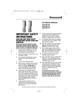 Honeywell HCM305T User manual