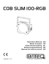 Briteq COB SLIM100-RGB  User manual