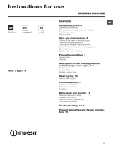 Indesit IWD 71251 S ECO UK User guide