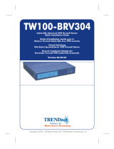 Trendnet TW100-BRV304 Quick Installation Guide