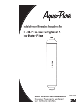 3M Aqua-Pure™ In-Line Water Filtration Systems Installation guide