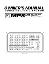 YORKVILLE MP8DX Owner's manual