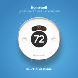Honeywell Lyric Wi-Fi Thermostat (2nd Gen) User manual