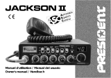 PRESIDENT JACKSON II Owner's manual