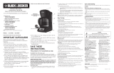 Black and Decker Appliances DLX1050 User guide