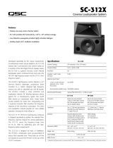 QSC DCS-SC-312XC User manual