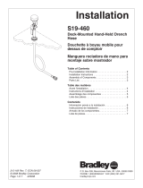 Bradley S19-460 Installation guide