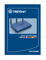 Trendnet TEW-630APB Quick Installation Guide