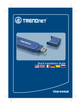 Trendnet TEW-444UB User manual