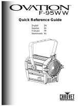 Chauvet f-95ww Quick start guide