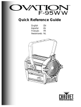 Chauvet OVATION Quick start guide