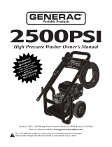 Simplicity 2500PSI Owner's manual