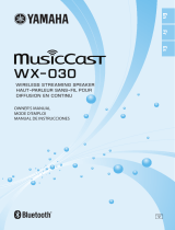 Yamaha MusicCast WX-030 User manual