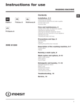 Indesit XWE 81283X WSSS EU User guide