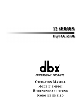 dbx 1231 Graphic-Equalizer Owner's manual