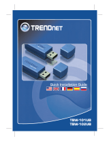 Trendnet TBW-102UB Quick Installation Guide