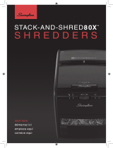 MyBinding Swingline Stack-and-Shred 80X Hands Free Shredder User manual