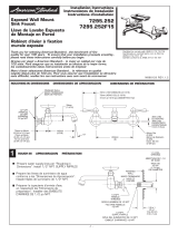 American Standard 7295252F15.002 User manual