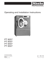 Miele PT 8507 Owner's manual