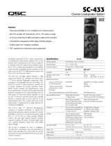 QSC SC-433 User manual