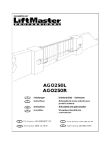 Chamberlain LiftMaster AGO250L Owner's manual