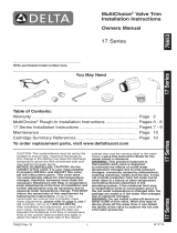 Delta MultiChoice T17053 User manual