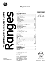 GE PD968DPBB User manual