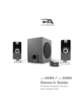 Cyber Acoustics CA-3090 Owner's manual