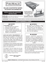 FireMagic Deluxe Countertop User manual