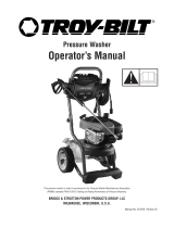 Simplicity OPERATOR'S MANUAL 2700@2.3 TROY-BILT PRESSURE WASHER MODEL- 020486-00, 020487-00 User manual