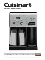 Cuisinart Coffee PLUS CHW-14 Owner's manual