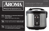Aroma Housewares Professional ARC-2000ASB User manual