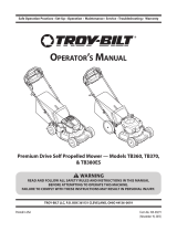 Troy-Bilt 12ABD3BZ711 User manual
