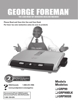 George Foreman GRP99 Owner's manual