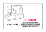 SINGER 4452 User manual