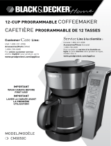Black and Decker Appliances CM9050C User guide