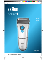 Braun 150, 140, Series 1 User manual